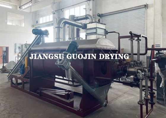 7900x3960x2700mm KJG-20 Continuous Hollow Paddle Dryer For Industrial Processing