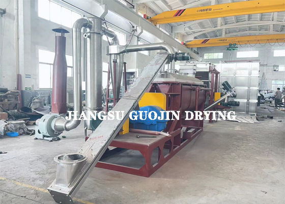 7900x3960x2700mm KJG-20 Continuous Hollow Paddle Dryer For Industrial Processing
