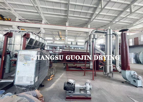 10KW PLC/buton Kontrola ciągłego suszarki do wiosła KJG-20