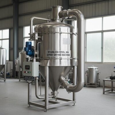 Maszyna do suszenia w sprysku ze stali nierdzewnej304 Maksymalna średnica sprysku 4700 mm Temperatura wyjścia 80 do 90 stopni nadaje się do usuwania wilgoci