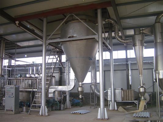 Przemysłowa suszarka chemiczna ze stali nierdzewnej 1000 kg / h