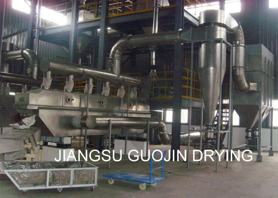 Ogrzewanie LPG 0.9M2 SS304 SS316L Wibracyjna suszarka fluidalna