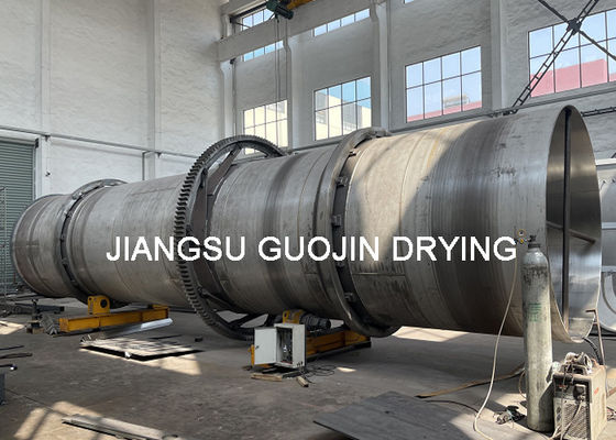 Obrotowa suszarka bębnowa o średnicy 2M 12000 kg / h do nawozu fosforowego