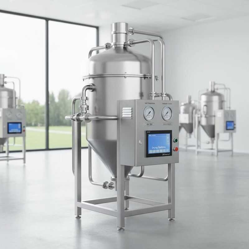 Farmaceutyczna suszarka atomizacyjna z temperaturą wlotową 140350 i automatycznym sterowaniem przeznaczona do suszenia roztworów