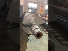 Suszarka śrubkowa z otworem z węglem aktywnym o mocy 37 kW z powierzchnią przesyłu ciepła 68 m2